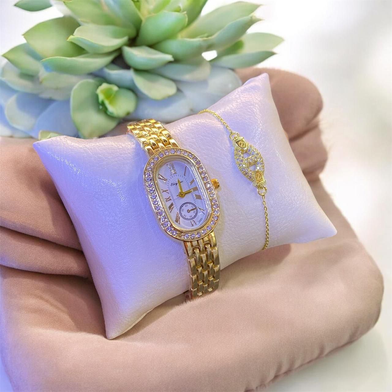 Ensemble montre et bracelet Ava