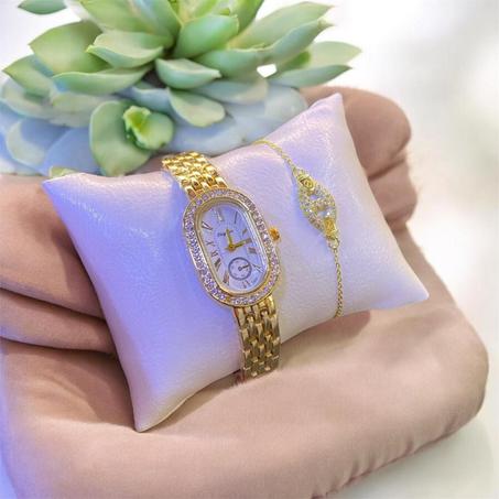 Ensemble montre et bracelet Ava