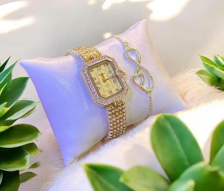 Ensemble montre et bracelet Tessa