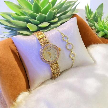 Ensemble montre et bracelet Livia