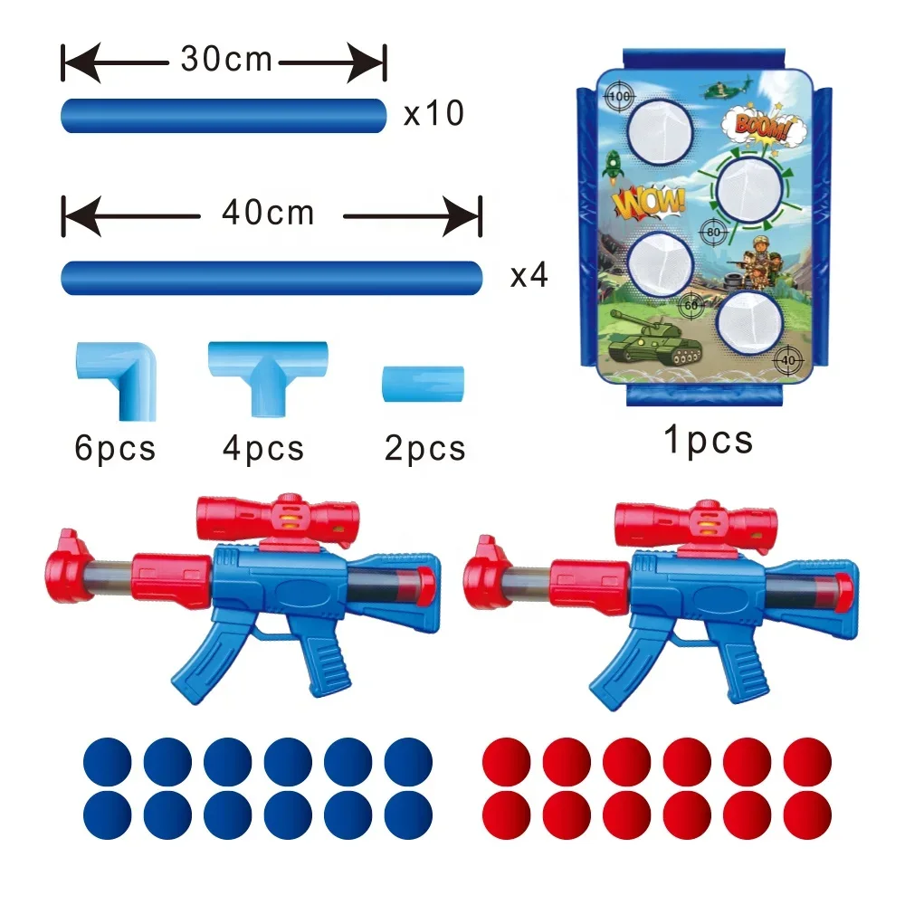 Pistolet à air comprimé jouet lanceur de balles