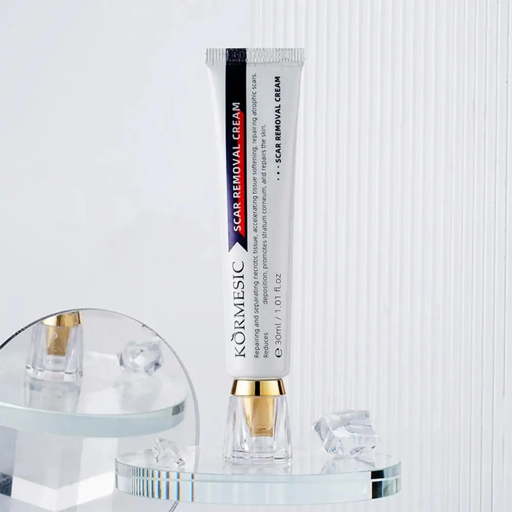 Crème apaisante pour cicatrices visage et corps كريم ومهدئ للندبات للوجه والجسم