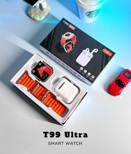 ساعة الترا ٩٩ مع ايربود هدية