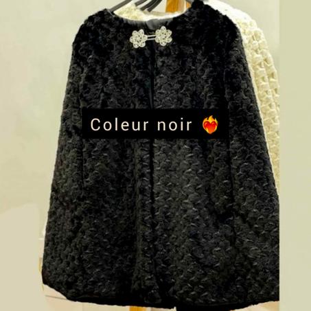 Cape de fourrure du soir🌼