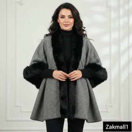 manteau en fausse fourrure🌼