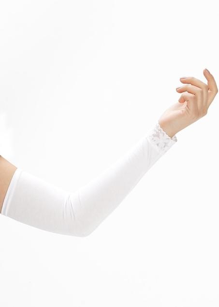 قفازات نسائية من الدانتيل للحماية من الشمس☀️