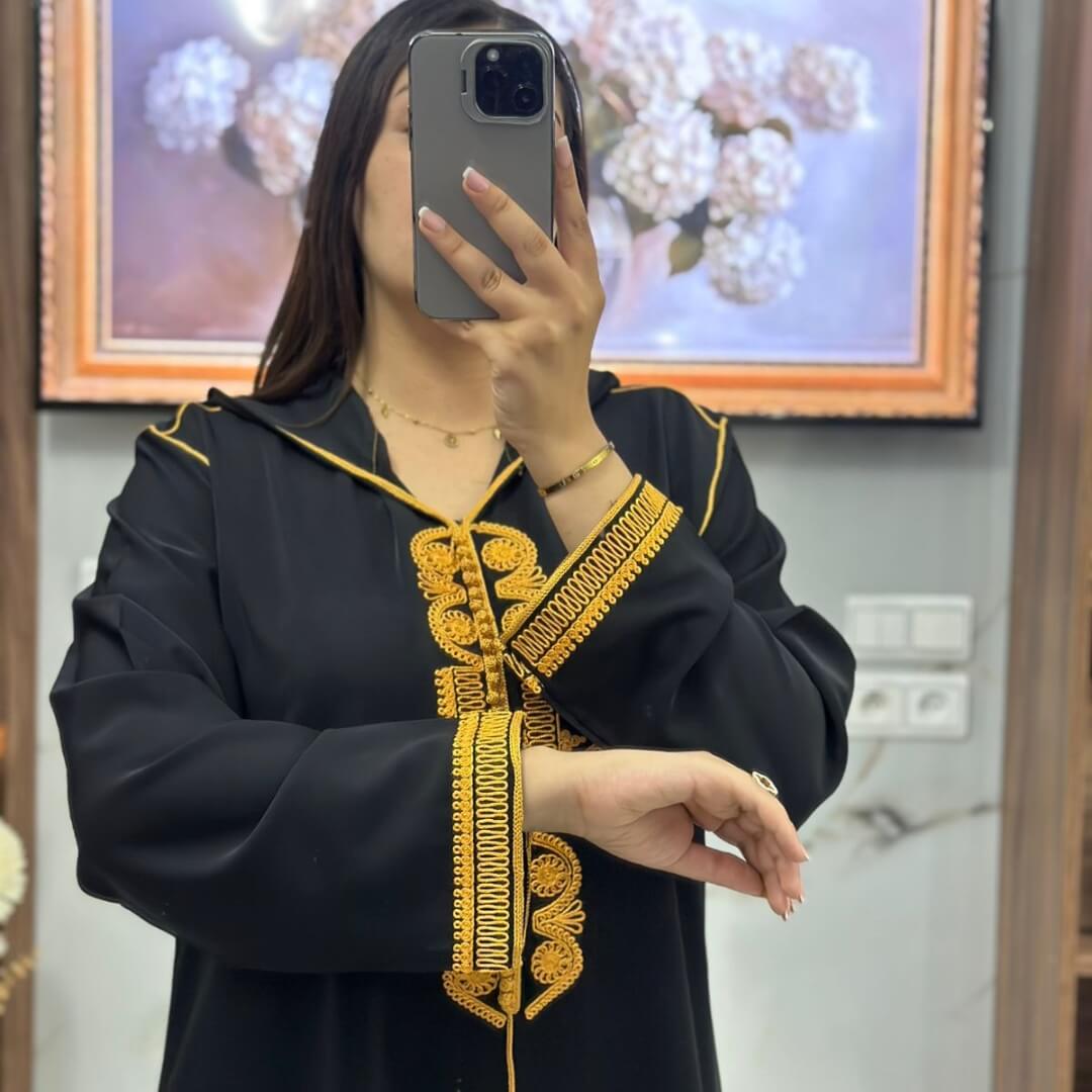 جلابة الطرزة المغربية الأصيلة