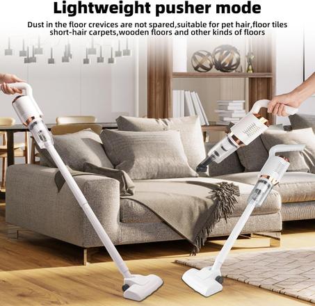 مكنسة يدوية متعددة الاستعمالات - الحل المثالي للنظافة!