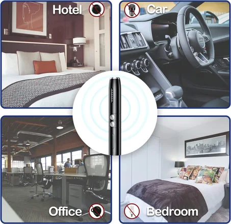 * كاشف كاميرات التجسس واجهزة التصنت الأكثر فعالية *