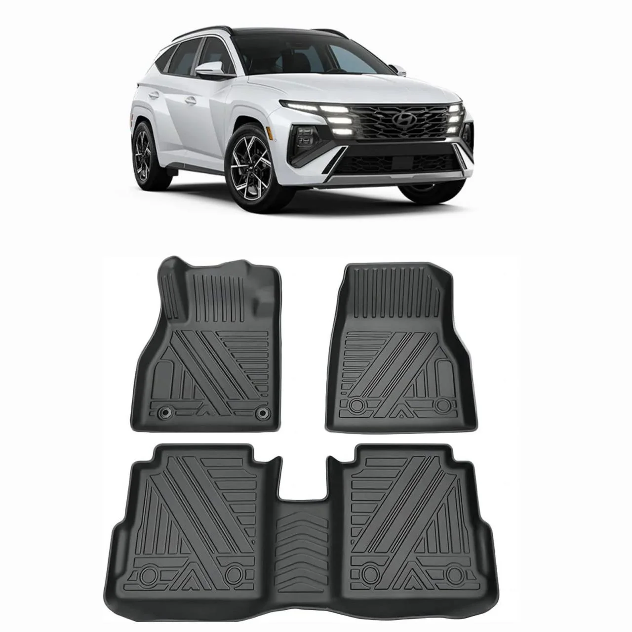 Tapis 7D sur mesure – طابي أرضية فاخر لمختلف السيارات