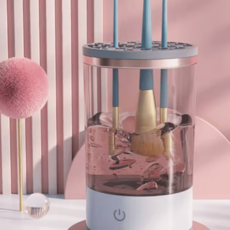 جهاز تنظيف فرش المكياج