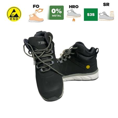 حذاء الأمان SHUNGITE – خفيف، عصري، ومريح