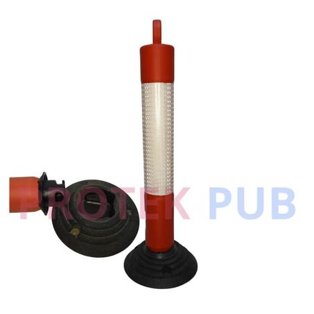 عمود مانع للتوقف و مرن لتنظيم المساحات المؤقتة