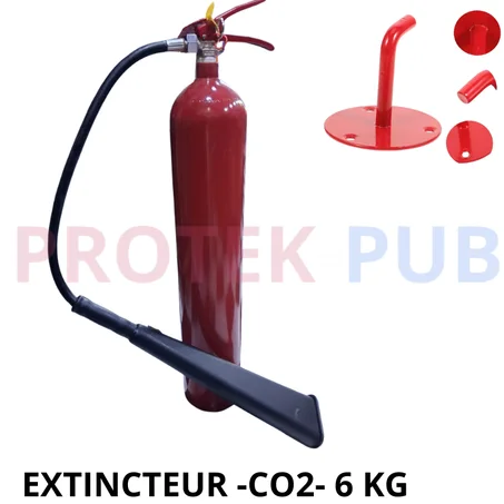 مطفأة حريق CO₂ وزن 6 كلغ – الحلّ المثالي للكهرباء