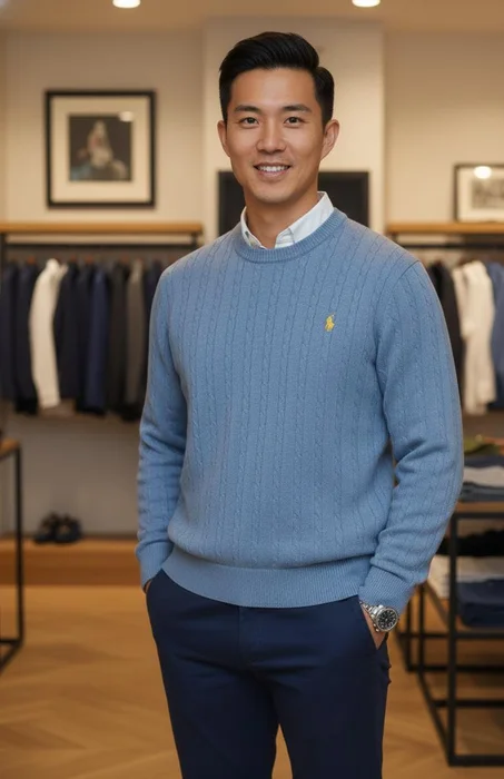 Polo Ralph Lauren Bleu Ciel — أناقة وراحة أصلية