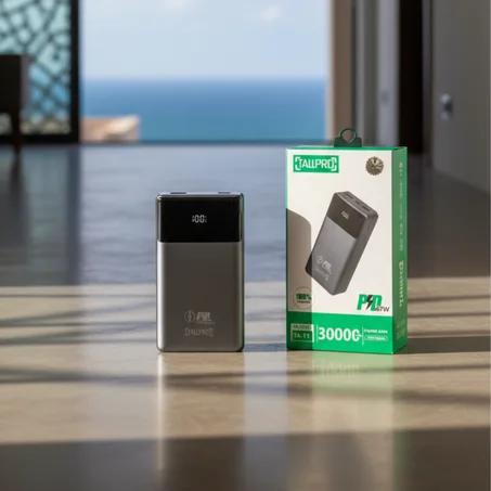 لوحش ديال الطاقة ⚡.. باور بانك بقوة 30,000 mAh يهنيك من الشارج أيام وأيام!