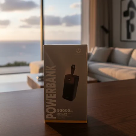 🔋 Power Bank عملاق ديال الضو بسعة 50,000 mAh  - ودّع مشكل "الباتري فيبل" للأبد