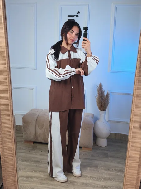 Sporty-Chic Bicolore