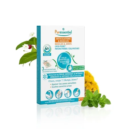 Patch Froid Anti Inflammatoire – Huiles Essentielles