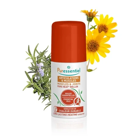 Roll-On Chauffant Anti Douleur – Huiles Essentielles