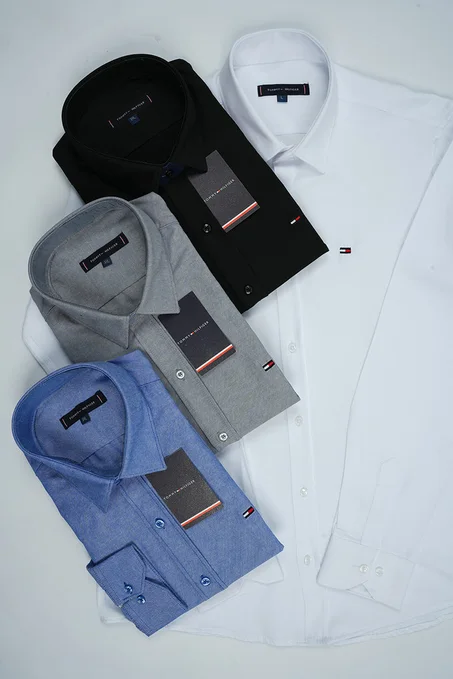 Pack de 4 Chemises Tommy Oxford