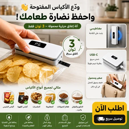 Scelleuse thermique - غالقة الاكياس الحرارية
