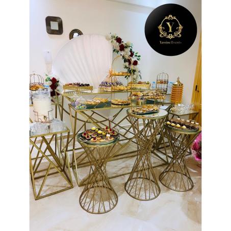 Tables de luxes & Accessoires & Cercle de fleurs  & Installation & Transport