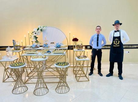 Tables de luxes & Accessoires & Cercle de fleurs & Décoration de lumière  & Installation & Transport