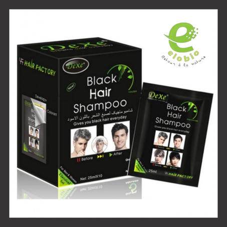 Shampoing noircisseur de cheveux