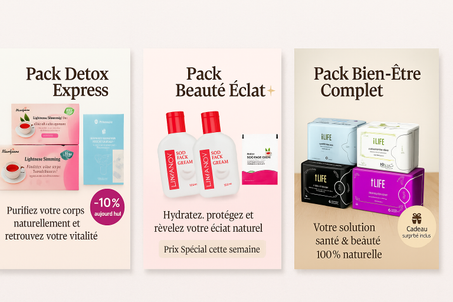 PACKS PROMO EXCLUSIFS!!!