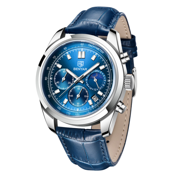 montre hommes BY-5193 en cuir