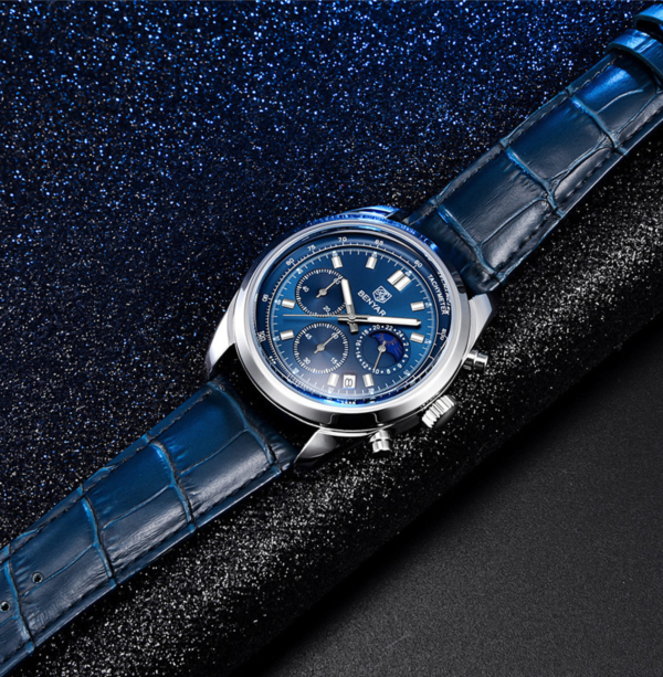 montre hommes BY-5193 en cuir