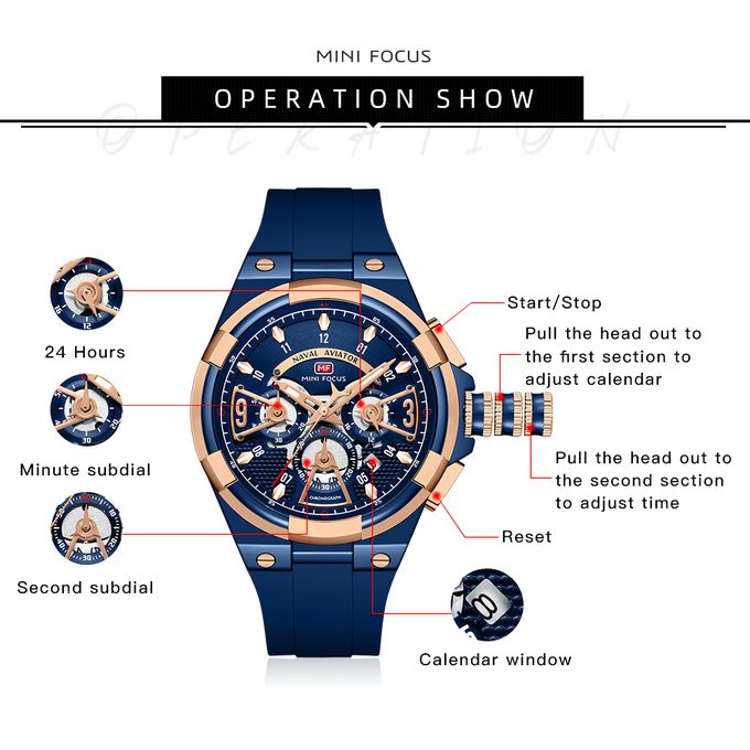 montre hommes sport mini focus MF0402G