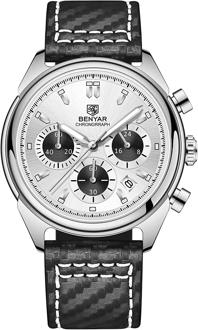 BY-5195 BENYAR CUIR montre homme