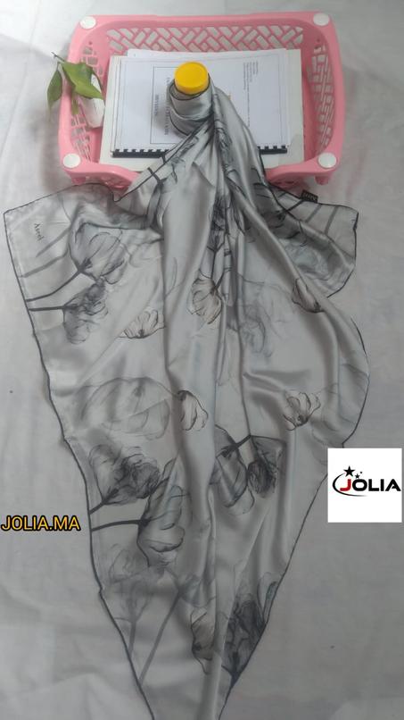 Foulard satin multi couleurs