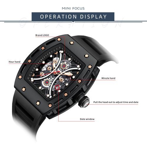 montre hommes sport de lux mini focus MF0420G