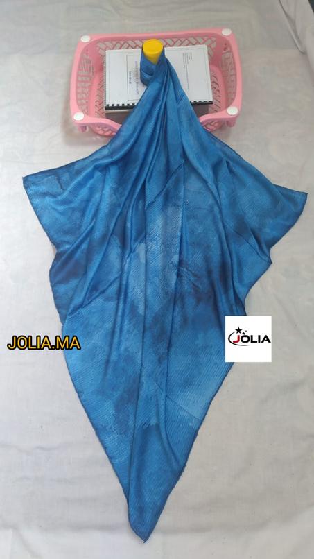 Foulard satin multi couleurs