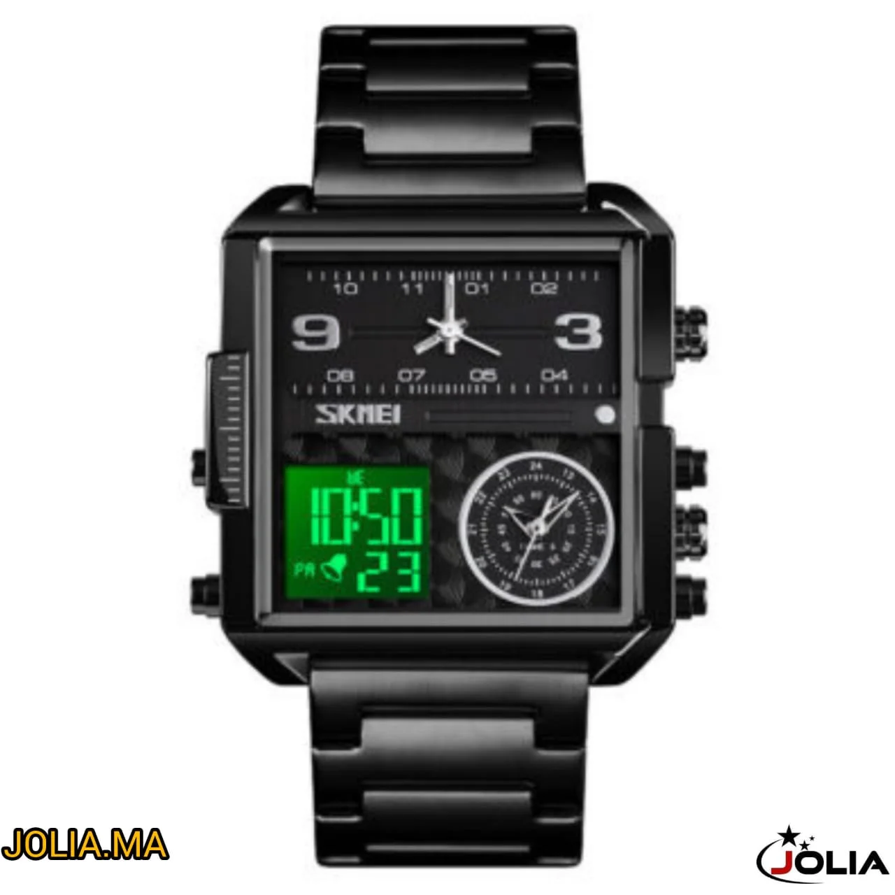 Skmei montre de luxe carée