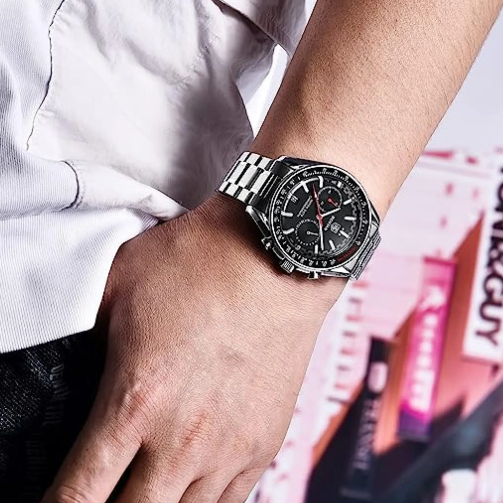 BY-5194 BENYAR montre homme