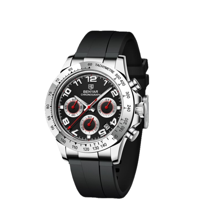 BENYAR BY 5192 Bleu – montre hommes  sport à quartz  Chronographe