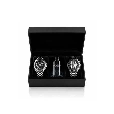 باقة الرجل الأنيق – عطر فاخر + ساعتان راقيتان