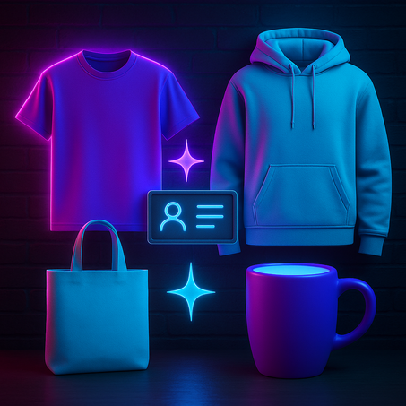 ملابس  اكواب  بطاقات حقائب  دفاتر