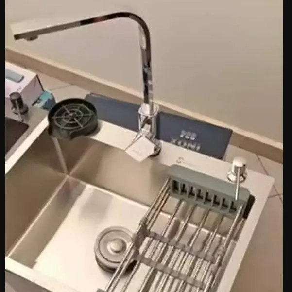 حوض غسيل المطبخ  (Inox 304)