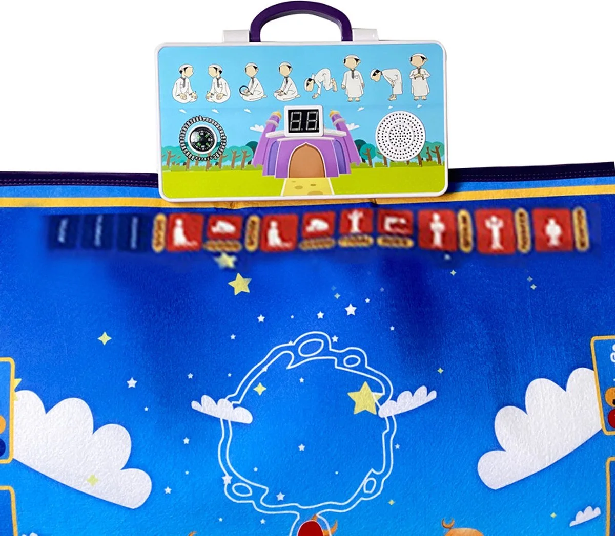 سجادة إلكترونية لتعليم الصلاة