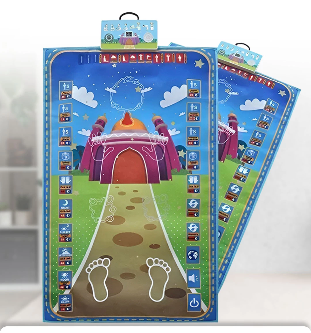 سجادة إلكترونية لتعليم الصلاة