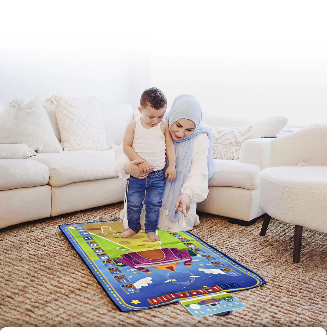 سجادة إلكترونية لتعليم الصلاة