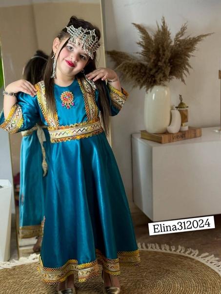 Robe kabyle bleu