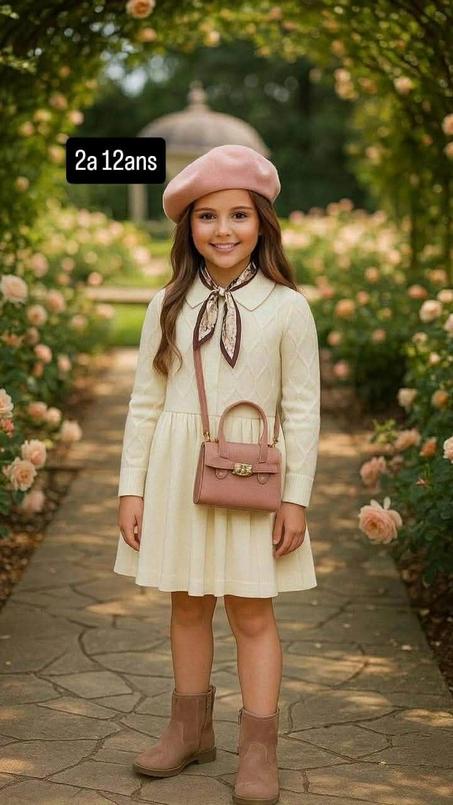 Robe 4pcs sac.biri.foulard