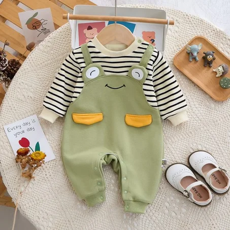 Salopette Grenouille Verte