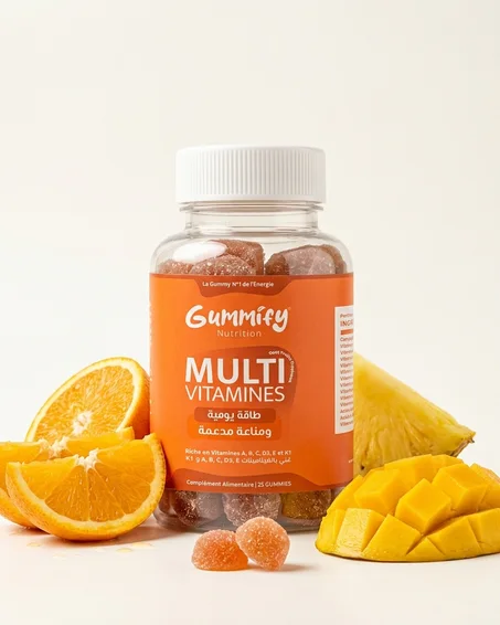 Gummies Multivitamine — Énergie Quotidienne & Immunité